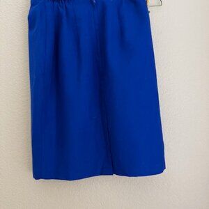 Royal Blue Pencil Skirt